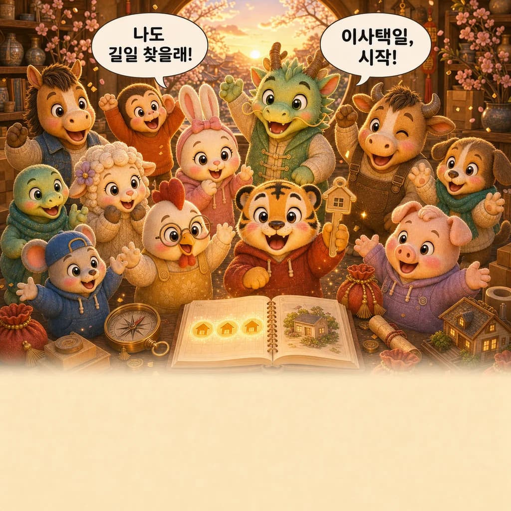 나도 길일 찾을래! 이사택일, 시작!